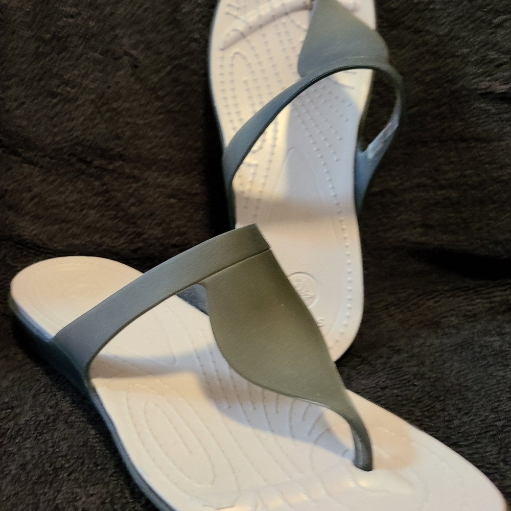 Black Crocs Sandals